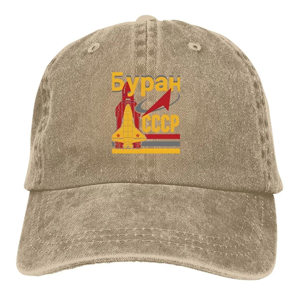 Russian Buran Space Program CCCP Baseball Cap Men Hats Women Visor Protection Snapback  USSR  Caps