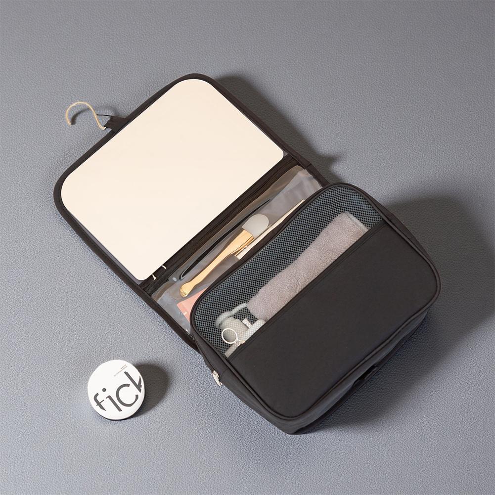 Foldable Travel Cosmetic Bag Large Makeup Organizer Portable Toiletry Bag Water-resistant Toiletry Bag for Full Sized Toiletries