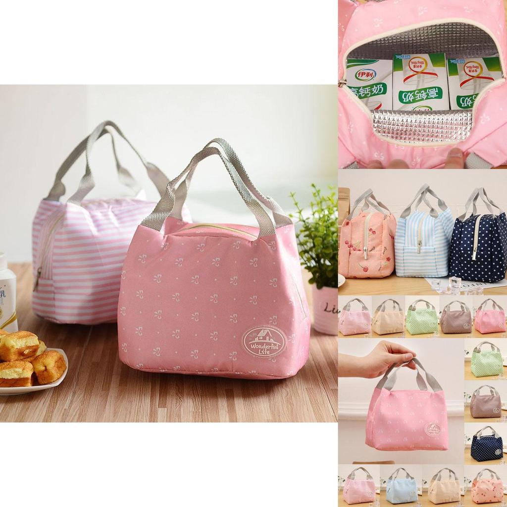 Durable Insulated Cooler Lunch Bags For School And Picnic With Stylish Design