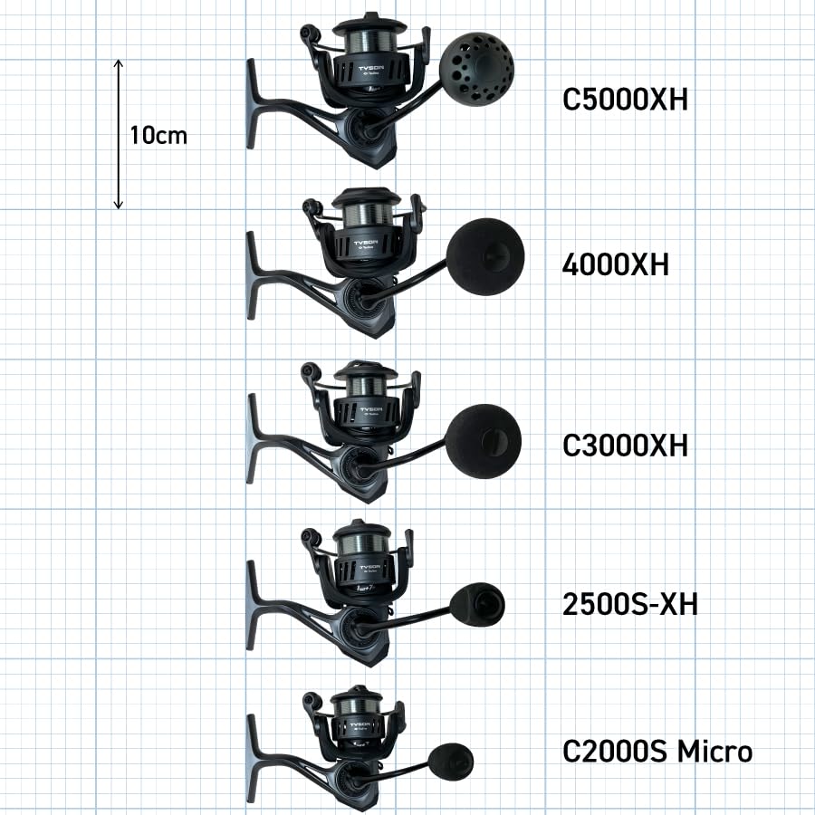 Tsulino spinning reel “TYSON” (4000XH)