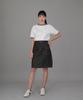Seinteukeulu Fb Cover Pocket Elastic Skirt Fcm-1307 Black Denim Brs