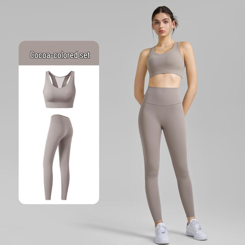 Ayoub Women s 2-Piece Bare-Feel Yoga Set M