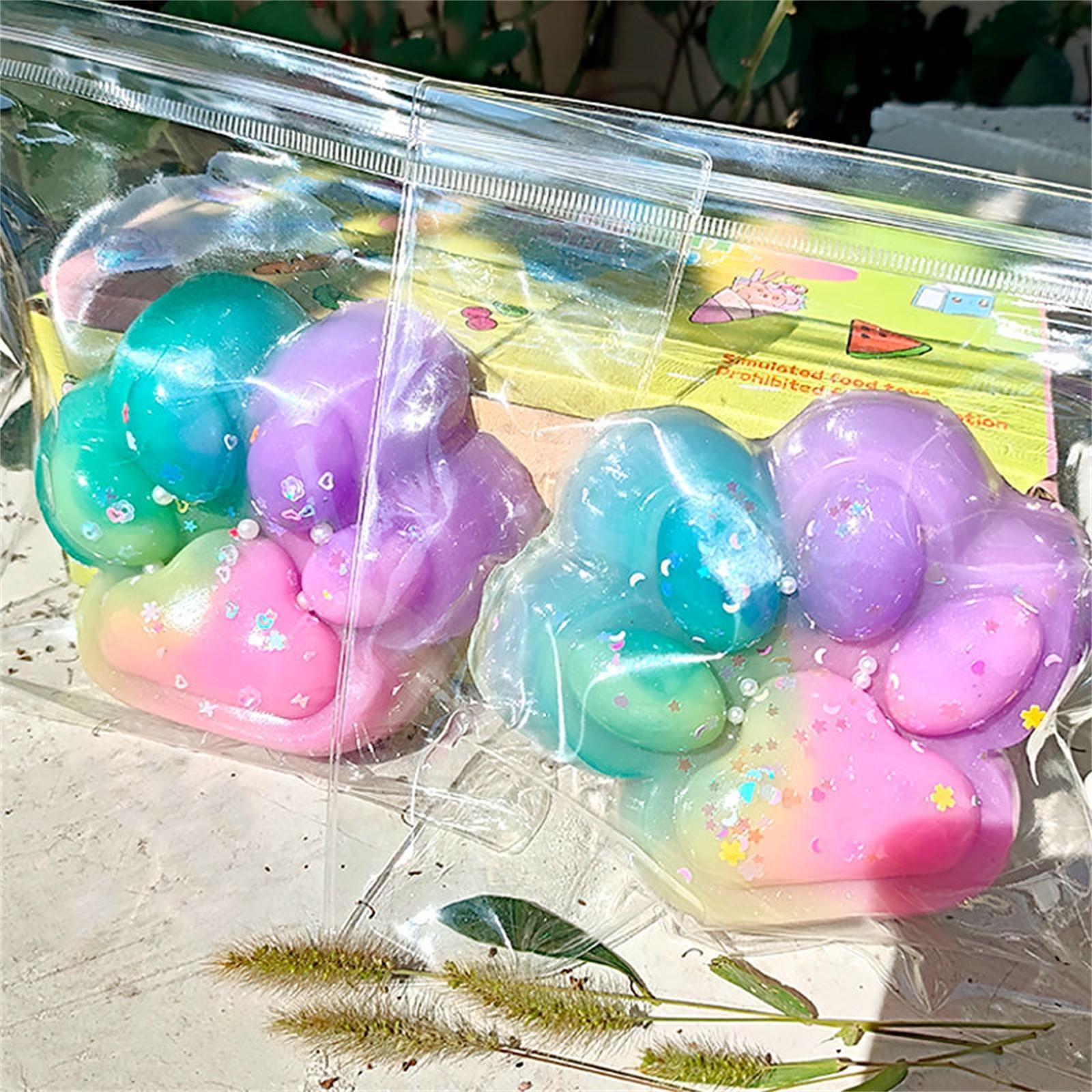 Funny Gift Squeeze  Squeeze Cat Paw S Sticky Abreact Decompressing Pinching Cat Paw Soft Relief Relax S