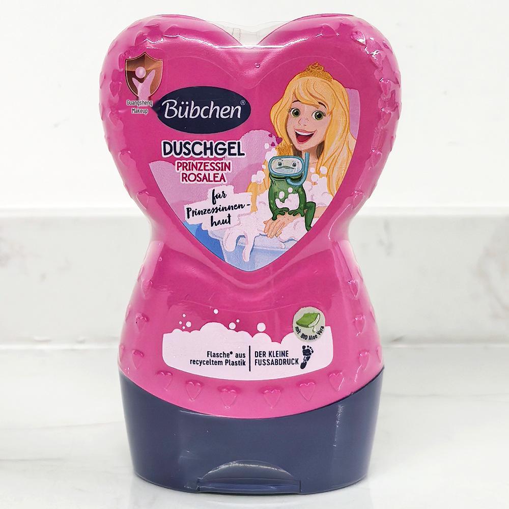 Bübchen Princess Rosalia Anti-Counterfeit Shower Gel for Kids, 230ml, Pink
