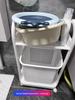 Dirty Clothes Laundry Hamper for Bathroom and Toilet Storage