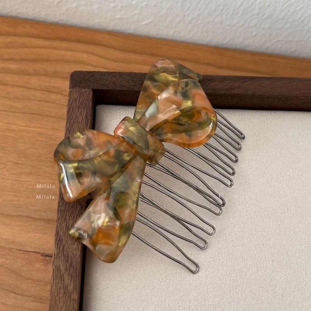 Traceless Hairpins Hairpin Korean Barrettes Women Hair Comb Girl Bangs Clip Acetic Acid Hair Clips