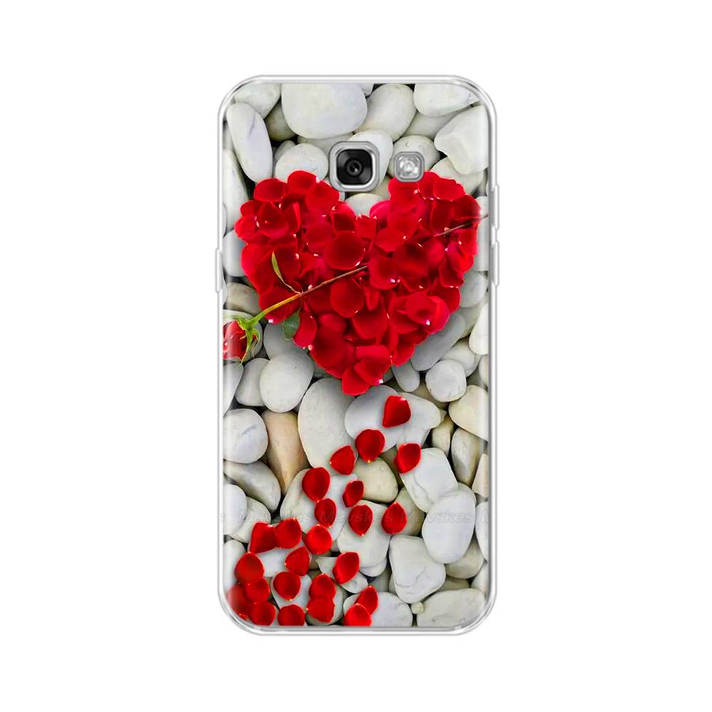 For Samsung Galaxy A3 2017 Case A320F SM-A320F/ds Soft TPU Funda Cute Back Cover for Samsung A3 2017 Case A320 A320F Phone Cases