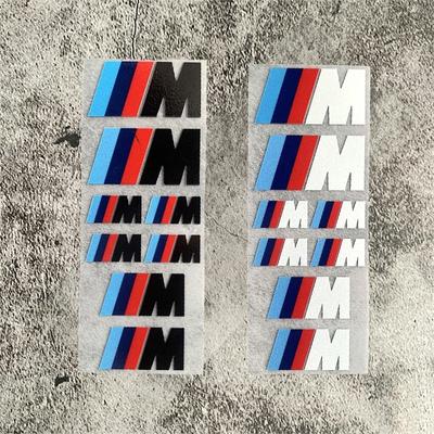 1/Set M Sports Emblem Stickers Car Body Trunk Decoration Decals For X1 X3 X5 X6 X7 E30 E90 M3 M5 E83 F25 E91 E60 F15 F16 F30