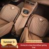Dark Blue Car Seat Cushion with Lumbar Support and Waist Protection (Models: S07, S05, Cloud S09, L07, SL03, G318)