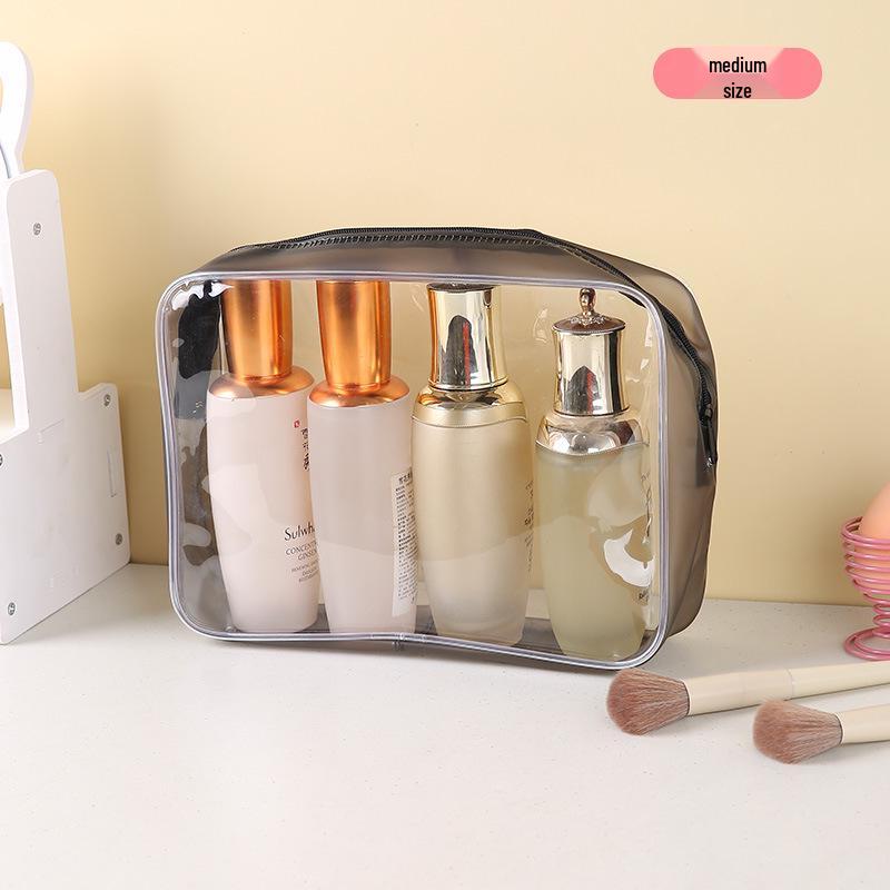 Waterproof Outdoor PVC Travel Makeup Bag with Zipper