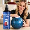 Pulitore per Bowling 100ml Spray Lucidante con Panno Accessori Palla da Bowling per Principianti Giocatori di Bowling Uomini Donne Palestra Biliardo Golf