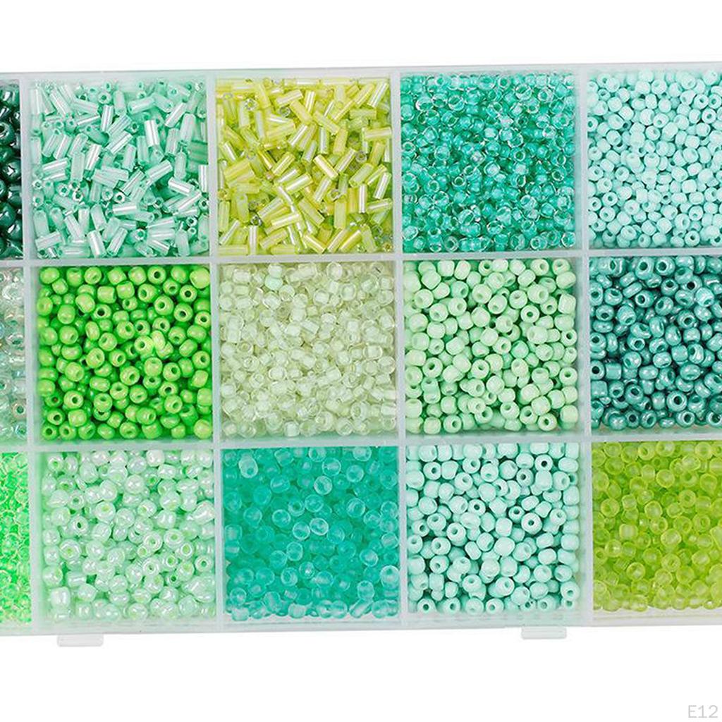 Bead Kits Craft Beads Spacer Small for Jewelry Making Finding Necklaces