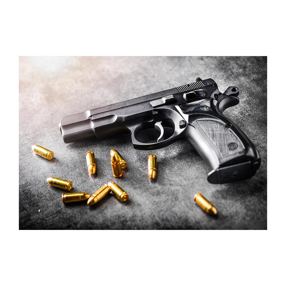 Vintage Weapons Guns Munice Nástěnné obrazy Všechny Bullet Malba na plátně Nástěnné umění Zbraně Plakáty a obrazy pro obývací pokoj Home Decor