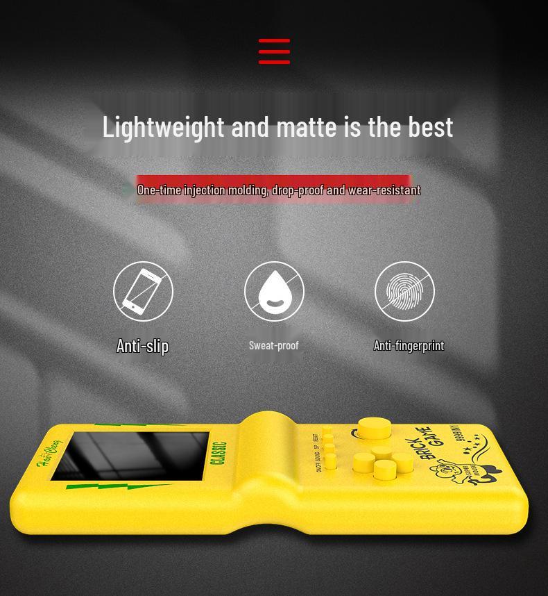 Klasyczna 3,5-calowa retro konsola do gier Tetris dla dzieci