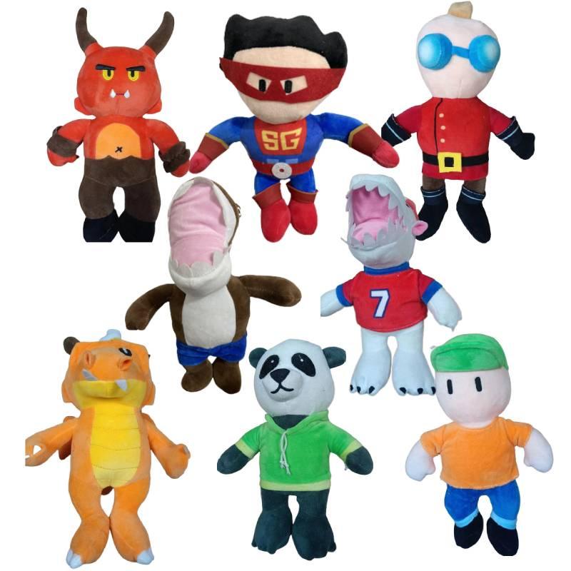 Cute Cartoon Panda Superman Plush Toy For Kids, Short-haired Stuffed Animal Doll