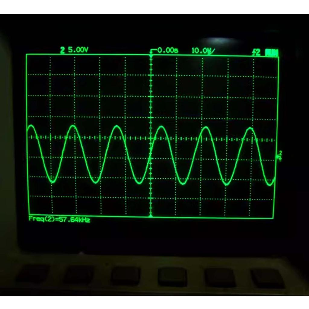 1Hz-500KHz DDS Signal Function Generator, Rechargeable High Precision Digital Signal Frequency Counter for School Laboratory