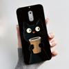 For Nokia 6 New Fashionable Simple Black Phone Case For Nokia 6.1 Plus/Nokia X6 Soft Anti-Scratch Bumper Cute Rabbit Lamp Shell
