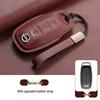 Nissan Altima 23 Model Key Case Suede Leather - Fits 14th Gen Sylphy, Qashqai, X-Trail, Kicks, Murano, Tiida