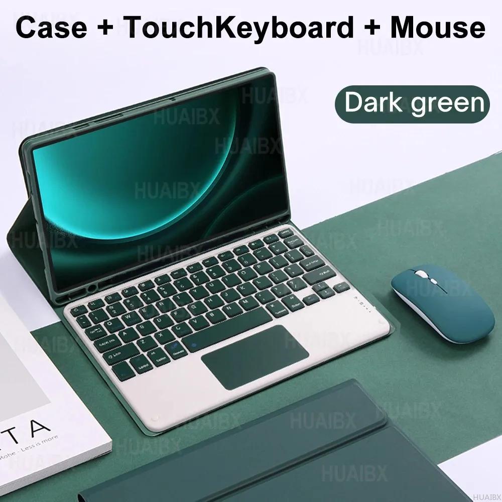 Keyboard Case for Samsung Galaxy Tab A11 Plus 11 Inch 2025 Tablets Keyboard Cover for Galaxy Tab A11+ SM-X230 SM-X235 Funda