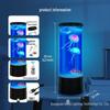 LED Jellyfish Night Light: USB-Powered Bedside Table Lamp for Home & Bedroom, Perfect for Atmosphere & Christmas Decor