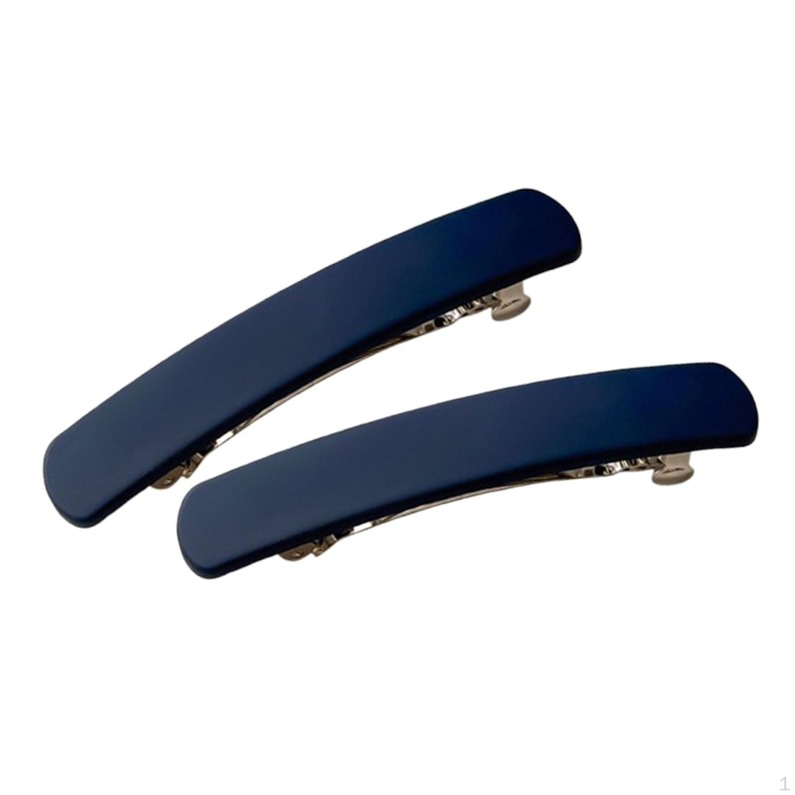 

2 шт. заколки для волос для женщин, Lady Spring French Clips, синий