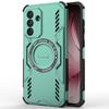 For Samsung Galaxy A36 5G Magnetic Case Butterfly Armor Hollow Heat Dissipation PC+TPU Phone Cover