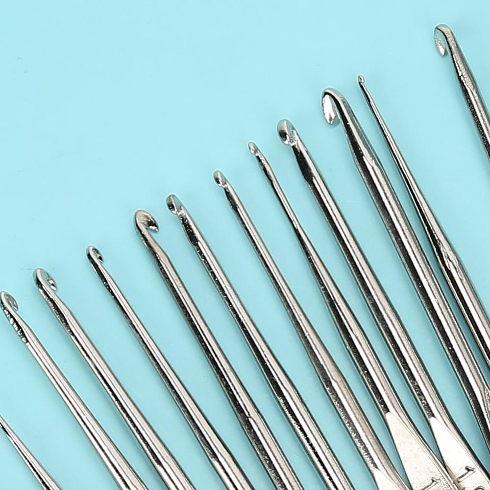 16pcs Thread Crochet Knitting stitching tools Set Metal Crochet stitching tools DIY Craft