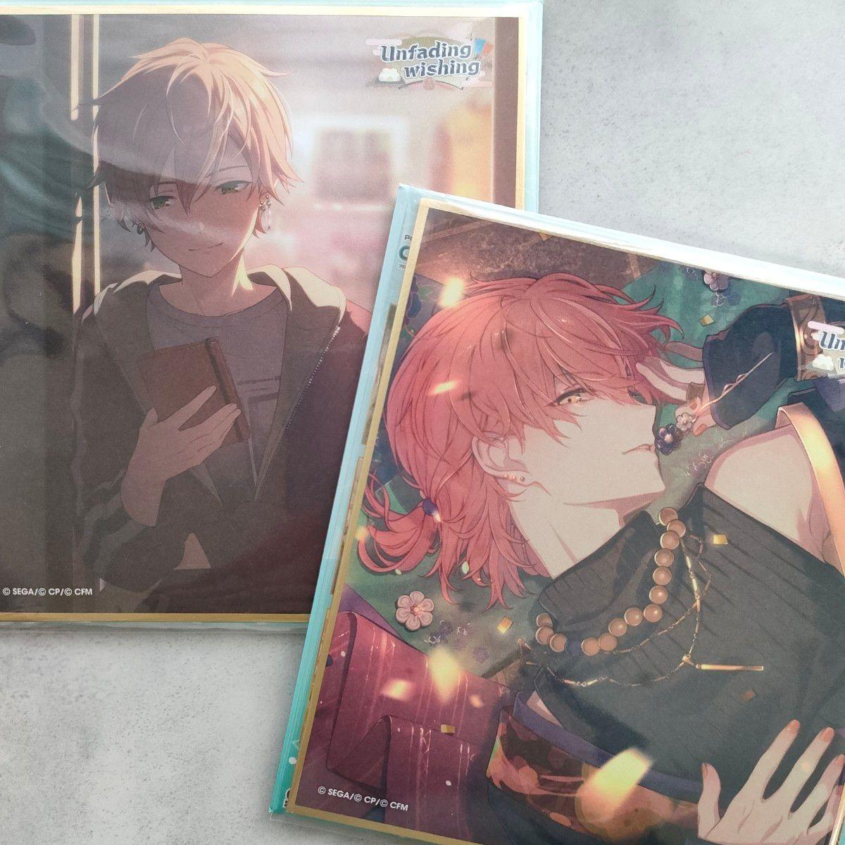 Used [Price reduction not possible] Akito Shinonome Mini Shikishi Collection 54th C Unfading wishing Bibibus Proseca