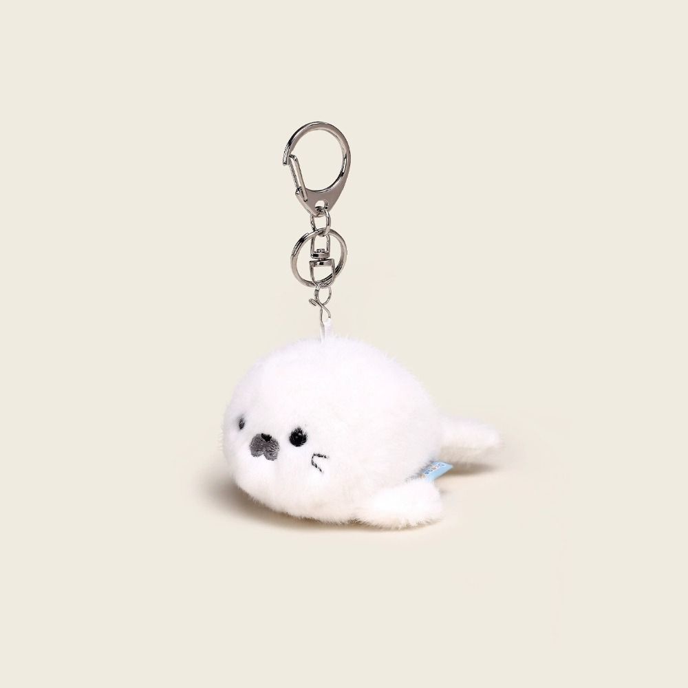 Simulation Little Seal Doll Fun Decorations Plush Pendant Glasses Seal Keychain Kids Toy
