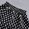 Summer Girls Ruffle Skirts Babys Girls High Waist Dot Printing Mini Skirt Casual Kids Pleated Short Skirt For Girls Clothes