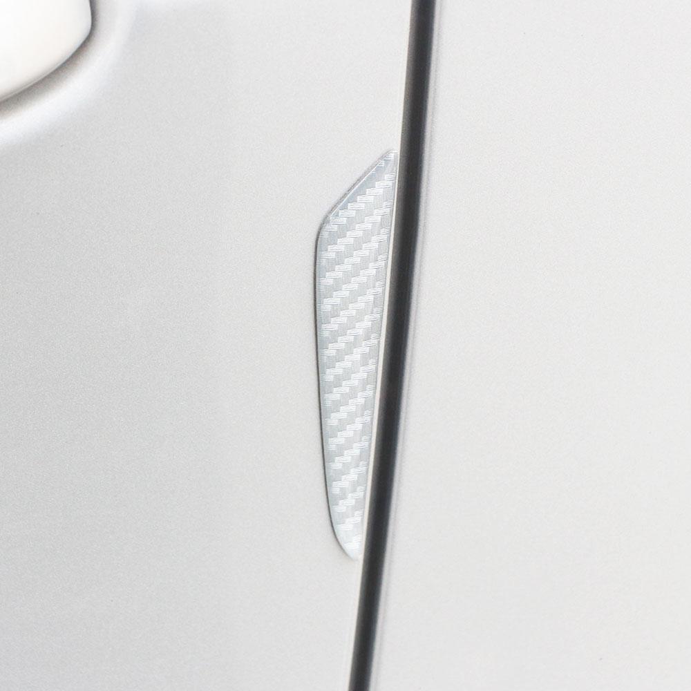 Car Door Anti-Collision Strip Body Stickers 4Pcs Door Decorative Scratch-Resistant Sticker Modified Universal Doors Protector