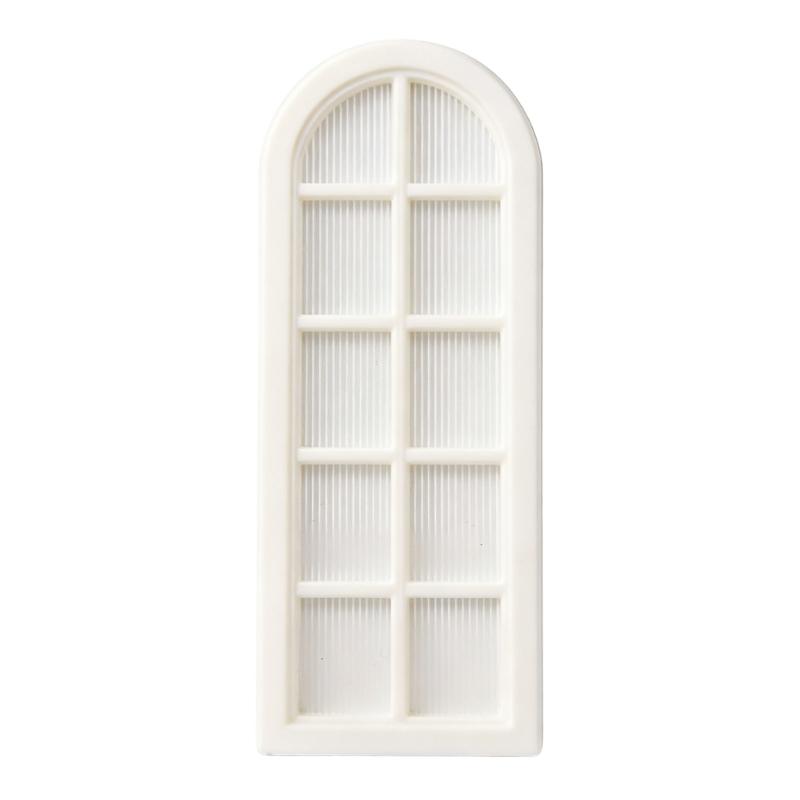 Plastic Miniature Doll House Window Frame For Creative Doll Accessories Photo Props