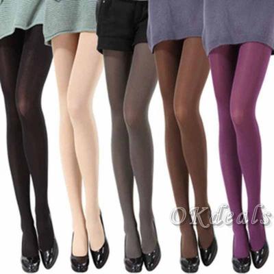 Beauty Thick Women 120D Tights Footed Socks Stockings Pantyhose Opaque