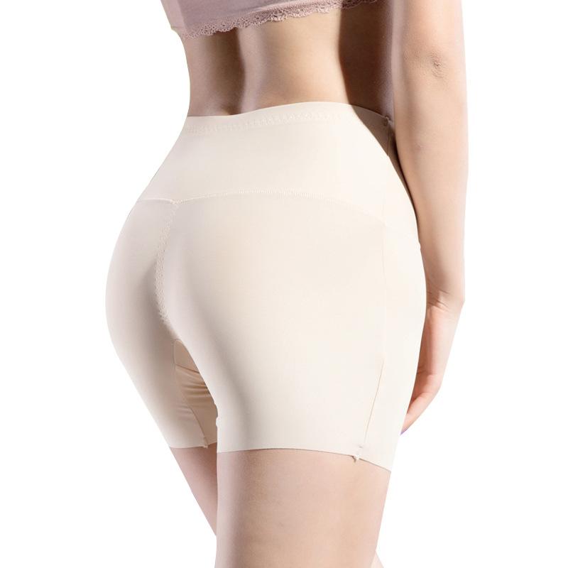 Frauen Sicherheitsshorts Hosen Nahtlose Nylonhöschen Mädchen Hohe Taille Schlankheitsunterwäsche