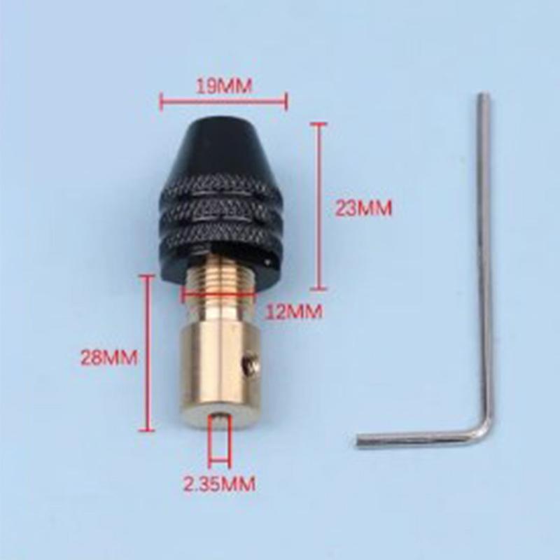 1 Set Mini Chuck Tool Fixture Clamp 2Mm-5Mm Universal Small Electronic Drill Bit Collet Multifunction Micro Electric Drill Chuck