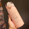350/500ml 304 Stainless Steel Thermos Portable Children's Straw Cup Children's Student Drop-proof Water Bottle