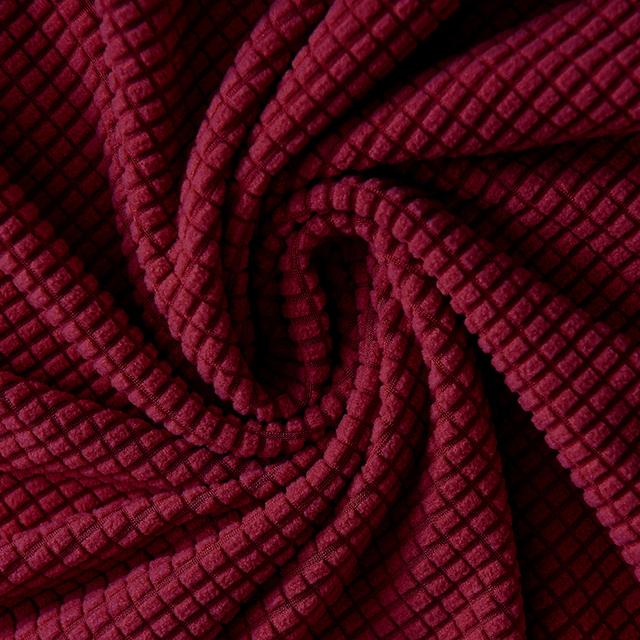 Corn Fleece Fabric Chair Cushion Cover Dining Room Office Home Elasticized Elastic Spandex Round Chair Protective Covers Removable Seat Protectors