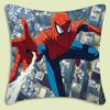 SpiderMan mascot Pillow Covers Cartoon Sofa Decorative Home Doublesided Printing Short Plush Cute Cushion Cover