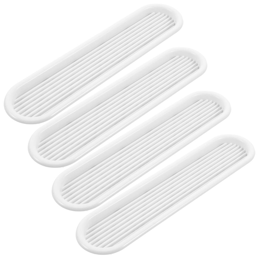 4Pcs Wardrobe Ventilation Mesh Cover Plastic Modern Simple Air Ventilation Panel Grille Vent Cover Promotes Air Circulation