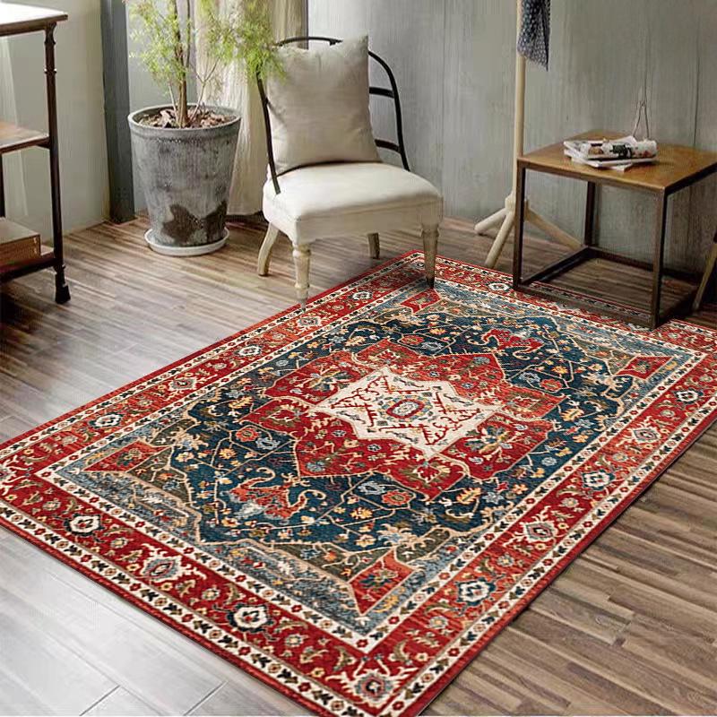 

Vintage Persian-inspired Bohemian Moroccan Living Room Carpet 50cm x 80cm