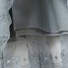 YUBAOBEI Girls Sleeveless Lace Dress Gray Princess Clothing  Big Girls Tulle Embroidery Bow Teenage  Frocks