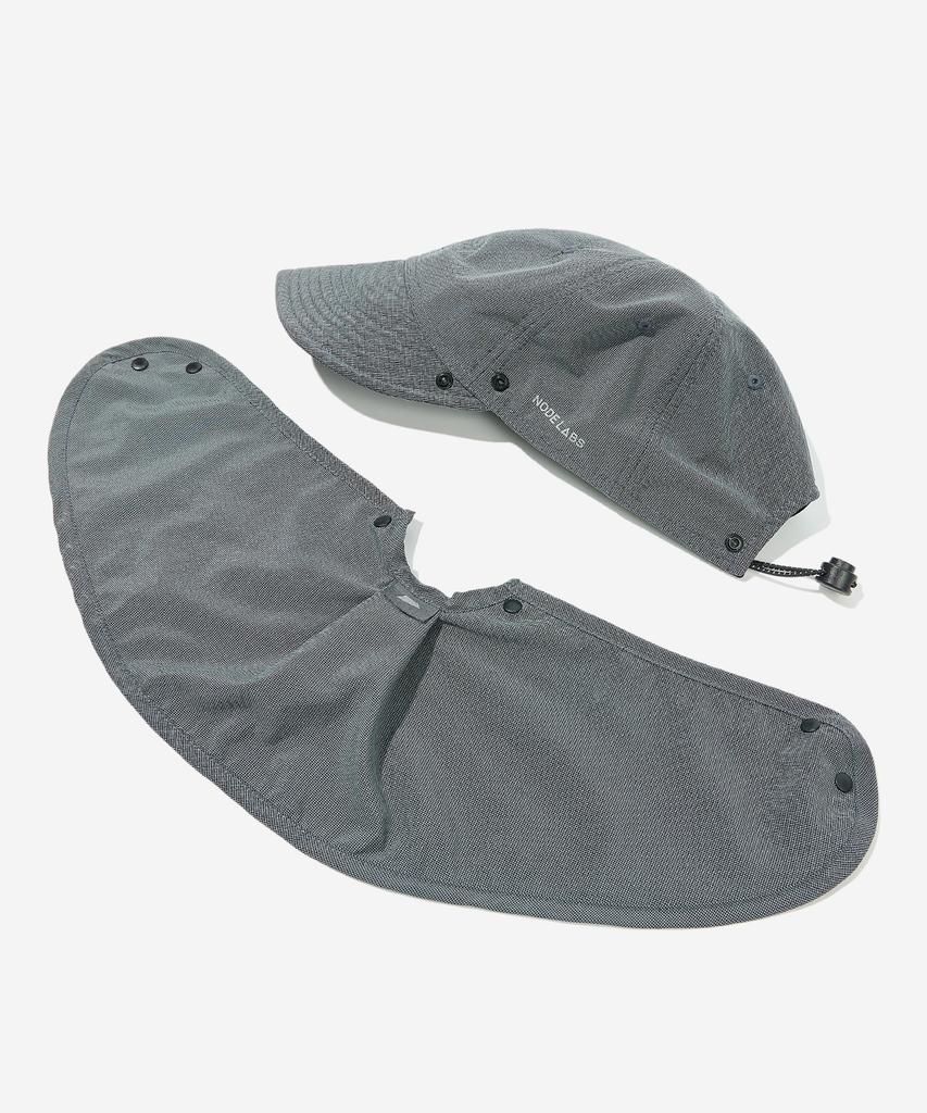 NODE LABS Darangsh Detachable Outdoor Cap_Black Check
