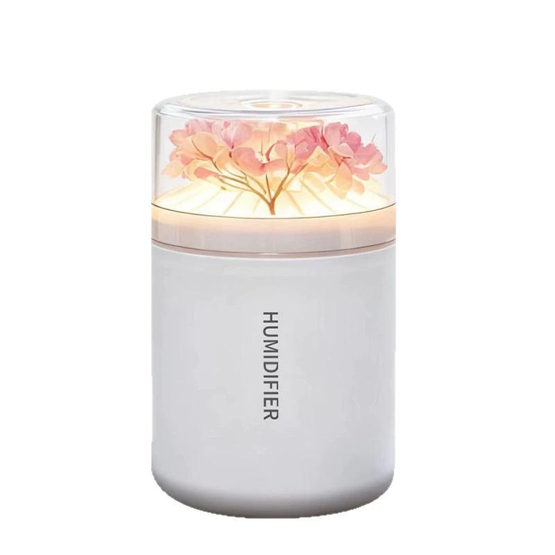 Creative Eternal Flower Small Humidifier Car Home Vehicle Humidifier Moisturizing Sprayer Multi-Scene Humidifier Decorative Ornament
