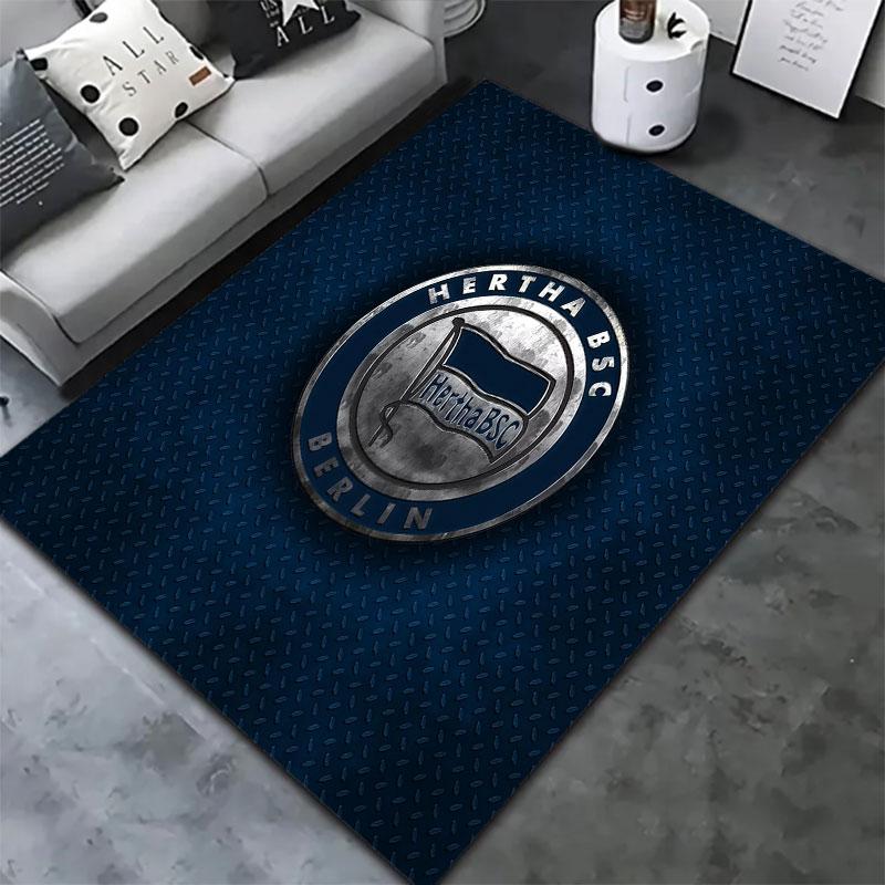 Hertha BSC Carpet Rug for Living Room Bedroom Home Sofa Decoration,Kids play Non-slip Floor Mat