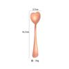 1PCS Heart Shaped Couple Spoon Creative Stainless Steel Coffee Tea Dessert Stirring Spoon LS
