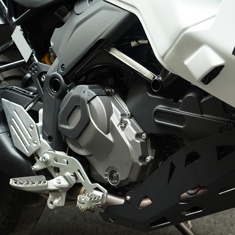 4x Plugs Motorcycle Frame Caps Hole Cover For Ducati Desert X 2022-UP DesertX