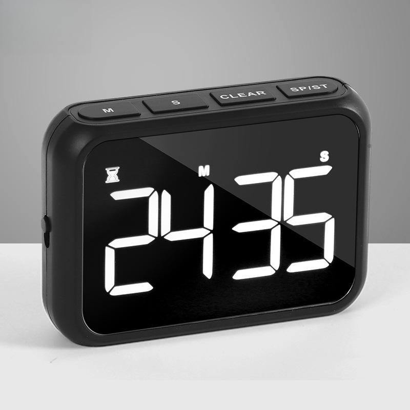 

Rechargeable large screen LED LCD electronic timing reminder alarm clock kitchen baking countdown timer FY501 timer