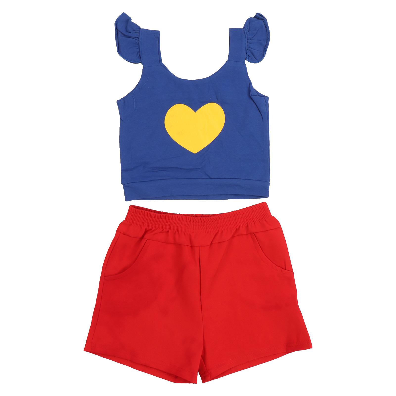 

Baby Girls Outdoor Shorts Set Cotton Stretchy Comfortable Baby Girl Summer Shorts Set for Travel