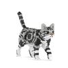 JEKCA American Shorthair Cat 02S-M01B (Version 2024) | Cat Plastic Building Blocks | Ages 14 and Up