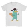 Unisex Agent Perry the Platypus T Shirts  Cotton Clothes Funny Short Sleeve Round Collar Tee Shirt 4XL 5XL TShirt